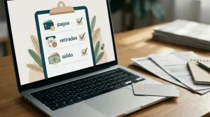 Lista de comprobación sobre pagos y retiradas antes de depositar dinero